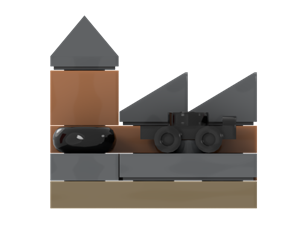 In LEGO&reg; gebouwd gebouw-icoon